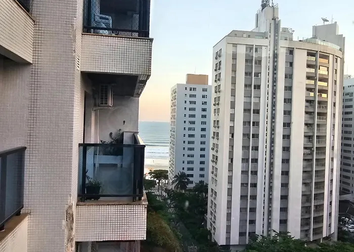 Capitania Varam Apartamento-Flat Com Piscina E Vista Mar Guaruja Pitangueiras